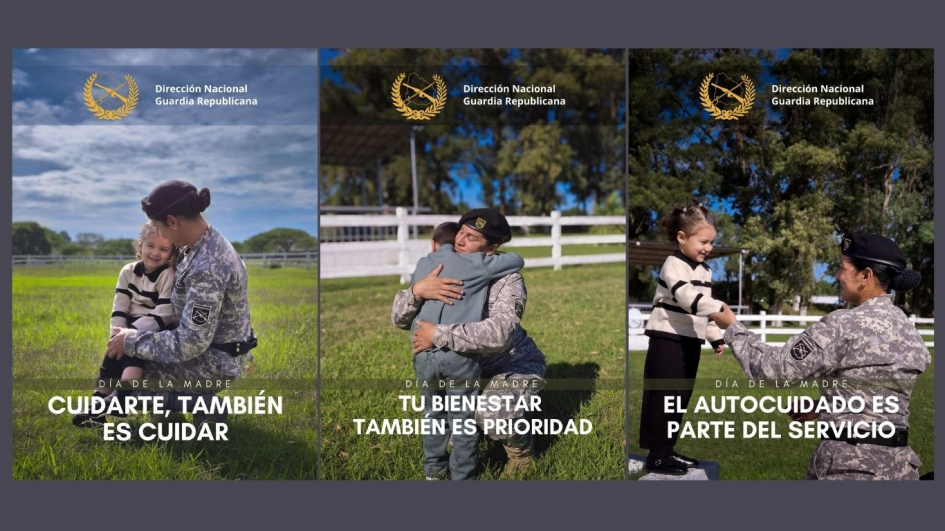 Afiches de campaña por el día de la madre: Cuidarte, también es cuidar