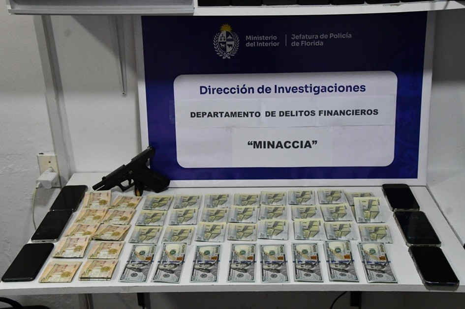Incautación en operación Minaccia
