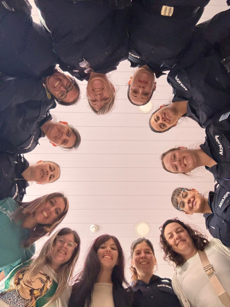 Personal que concurrió al taller de prevención de cáncer de mama