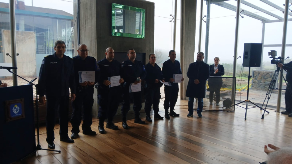 Reconocimiento a policias del Programa de Alta Dedicación Operativa (PADO) de Zona Operacional IV Reconocimiento