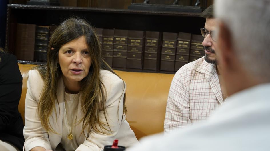 Presidenta del Inau, Claudia Romero Presidenta del Inau, Claudia Romero