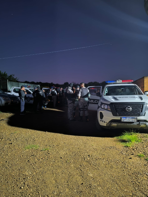 móviles durante el operativo