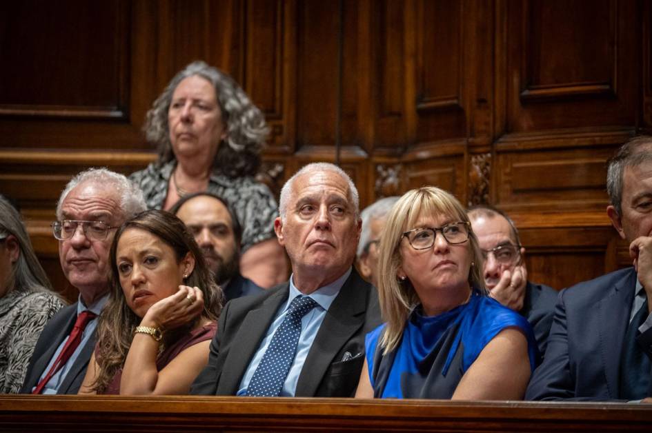 Ministro del Interior en la sesión del Parlamento