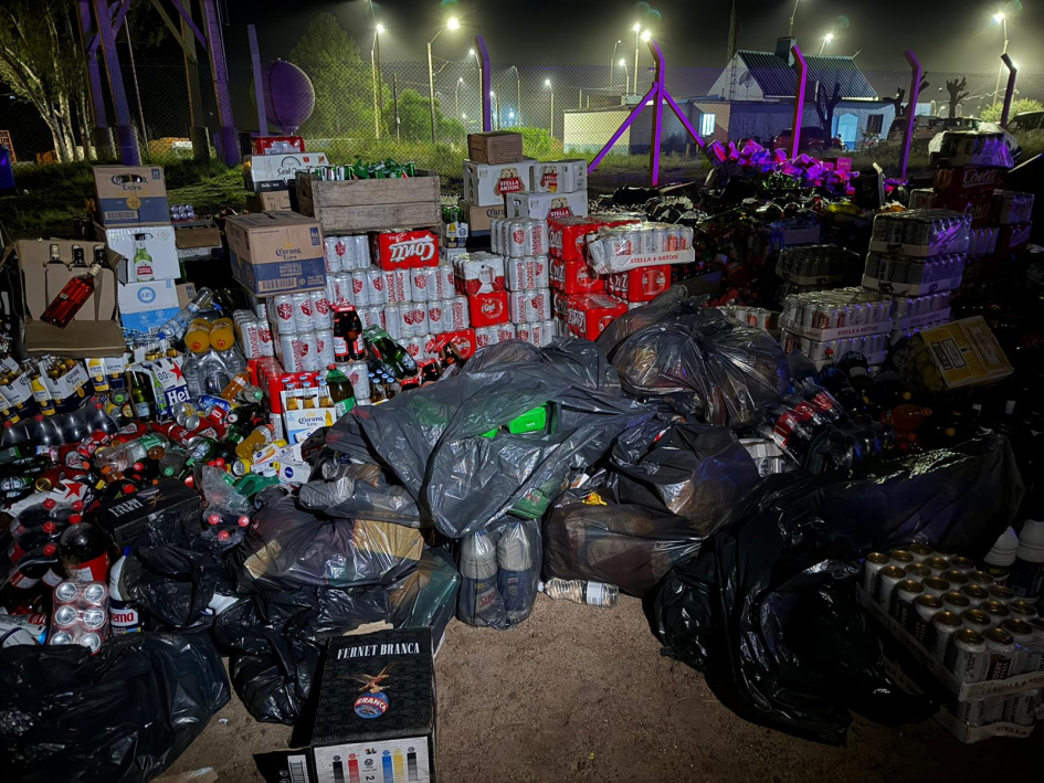 mercadería incautada en los allanamientos mercadería incautada en los allanamientos