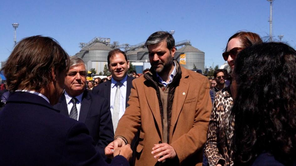 Ministro Martinelli en la inauguración