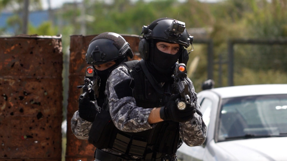 Entrenamiento del GEO de la DIGOE