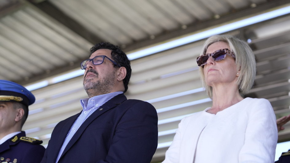 Secretario de la Presidencia y subsecretaria del Ministerio del Interior 