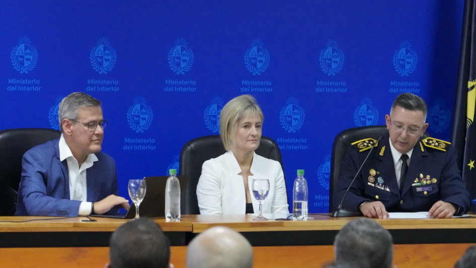 Prosecretario de la Presidencia, Ministra Interina, Director de la Policía Nacional