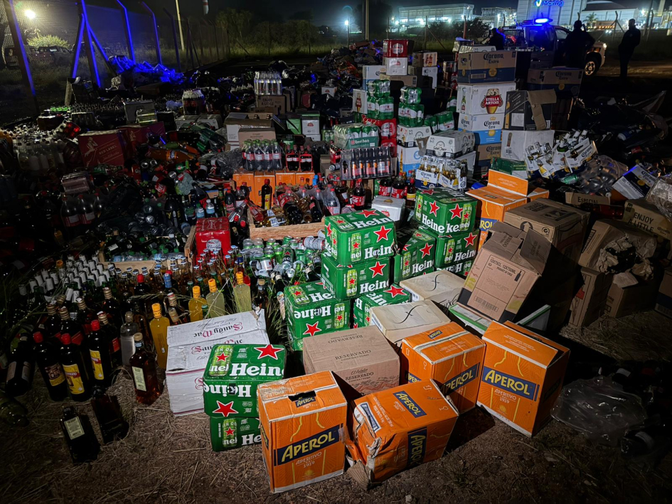 mercadería incautada en los allanamientos mercadería incautada en los allanamientos