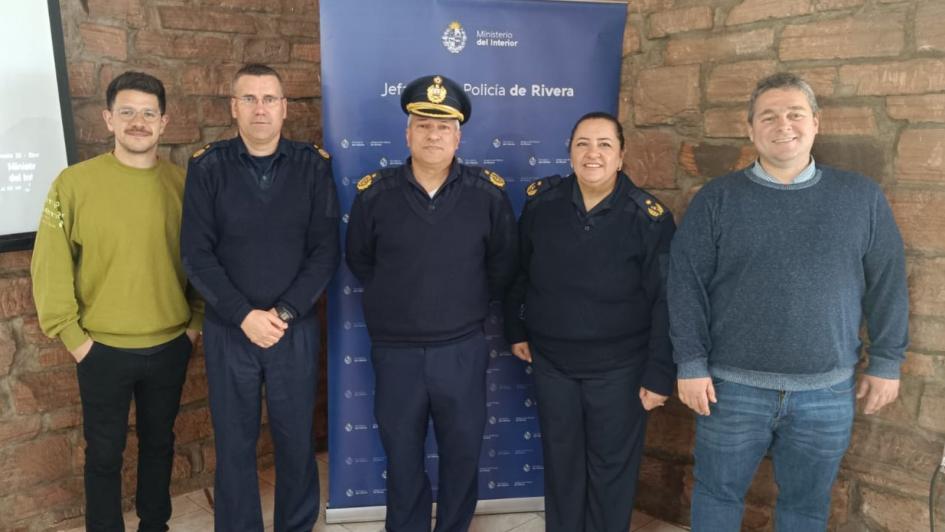 Asistentes al taller en Rivera