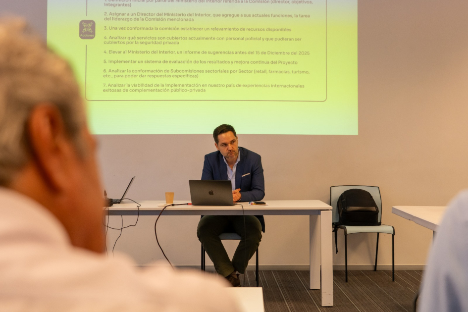 Emiliano Rojido, Coordinador del Plan Nacional de Seguridad Pública