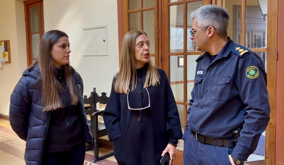 Jefatura de Poicía de Treinta y Tres Participación de personal de Jefatura