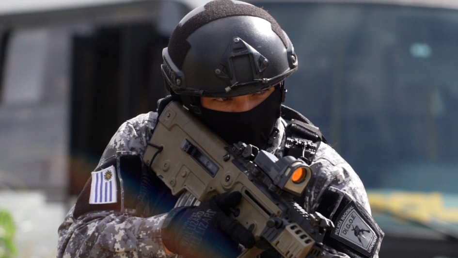 Entrenamiento del GEO de la DIGOE