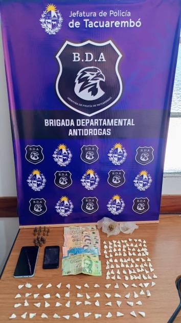 Efectos, sustancia y dinero incautados Efectos, sustancia y dinero incautados