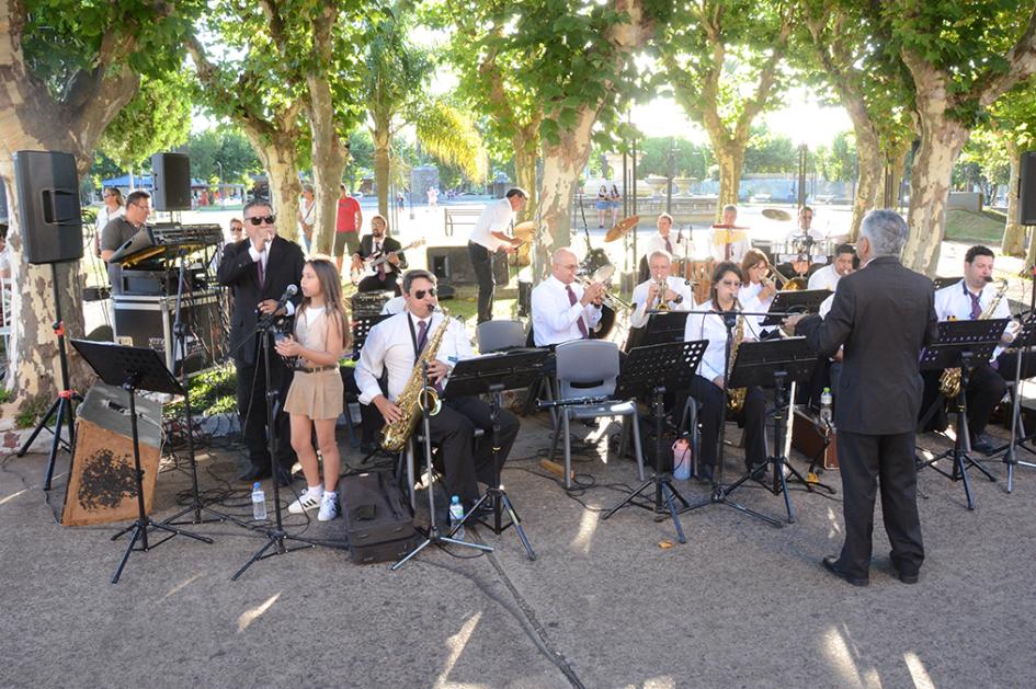 Actuacion de la Banda Municipal de Música. Actuacion de la Banda Municipal de Música.