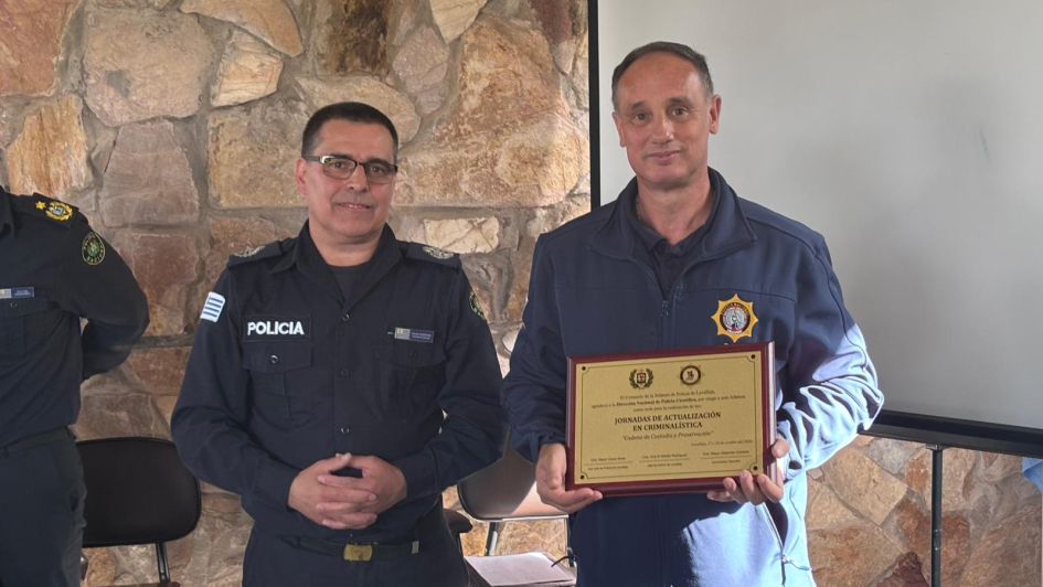 Jefe de Lavalleja y Director Nacional de Policía Científica