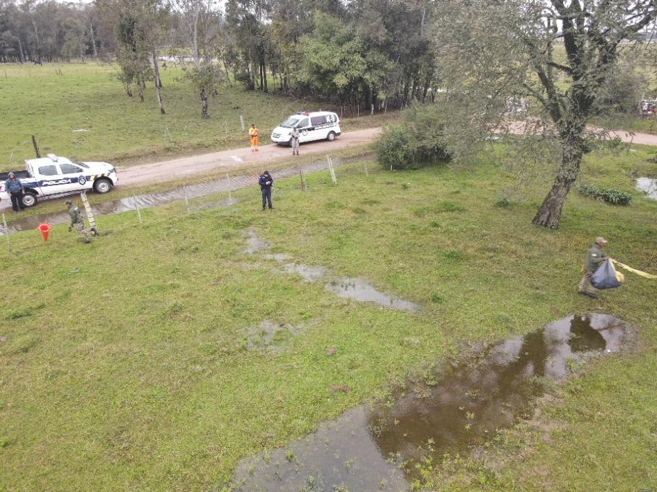 Investigación por himicidio Búsqueda policial