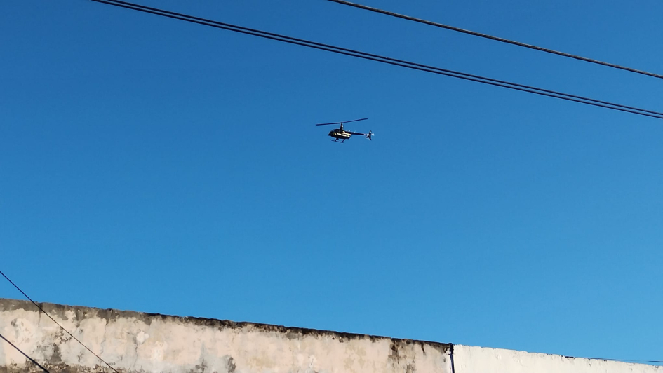 Allanamientos por investigacion de rapiñas elicoptero sobrevolando Minas Allanamientos por investigacion de rapiñas elicoptero sobrevolando Minas