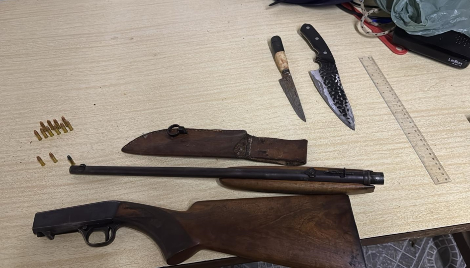 Armas incuatadas a cazadores en Rincon de los Colorados Armas incuatadas a cazadores en Rincon de los Colorados