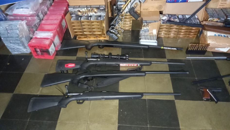Desmantelan red de tráfico internacional de armas en Artigas Desmantelan red de tráfico internacional de armas en Artigas