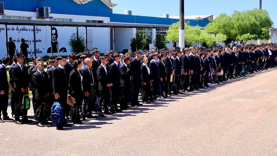 Aspirantes a ingresar como cadetes de Policía 