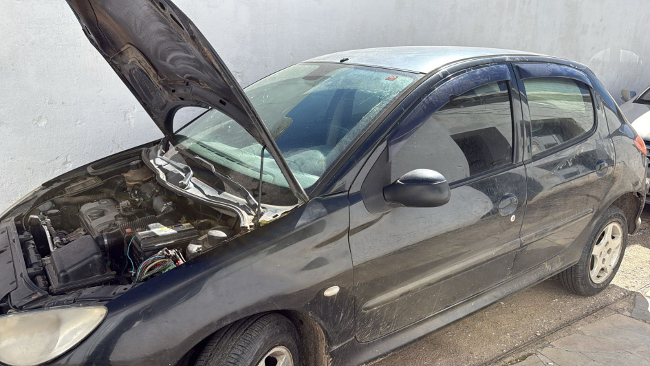 Auto de Brasil incautado en Minas