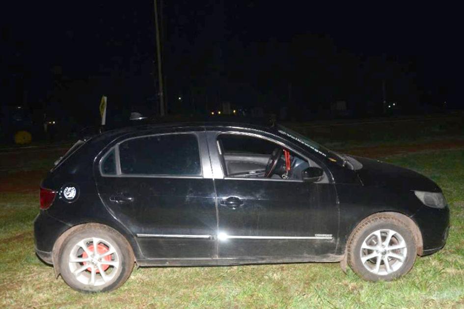 Automovil incautado por la Policía. Automovil incautado por la Policía.
