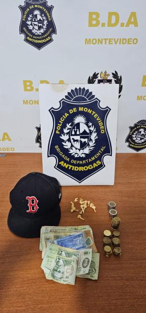 objetos incautados en el operativo