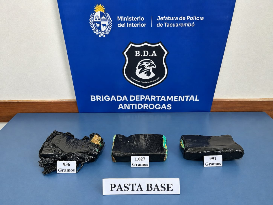 Droga incautada en procedimiento Drogas incautadas en Operación Hodos