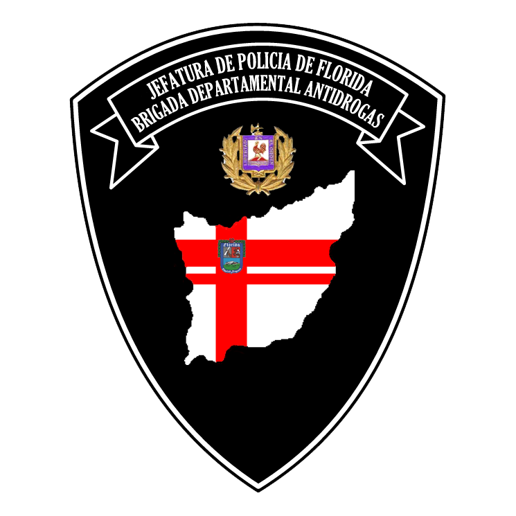 Escudo de la Brigada Departamental Antidrogas de Florida Escudo de la Brigada Departamental Antidrogas de Florida