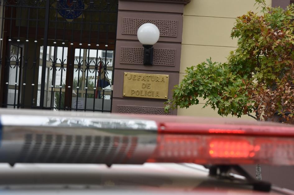 Barral de móvil policial Barral de móvil policial