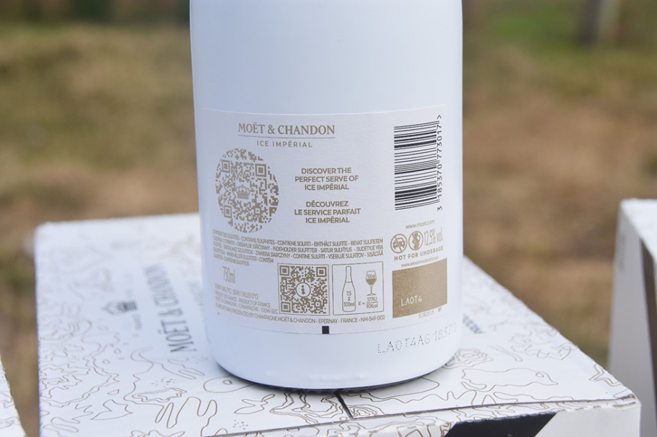 Botella de champagne MOET & CHANDON