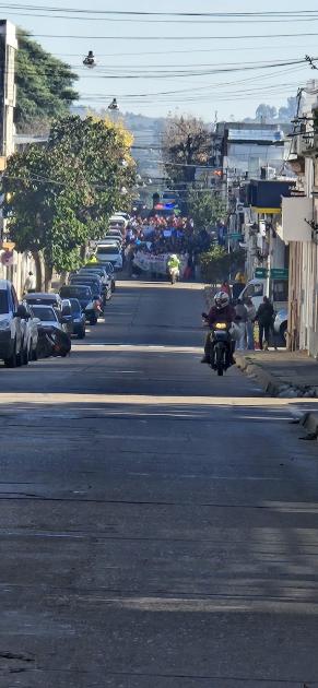 Vista de caminata por calle Roosevelt de Minas