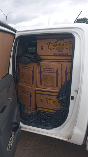 Cajas con mercadería Cajas con mercadería