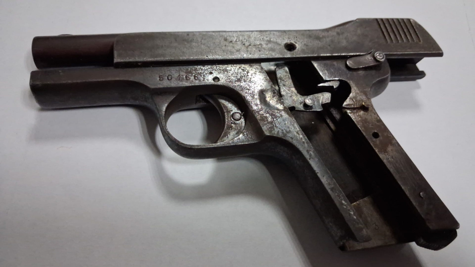 arma incautada arma incautada