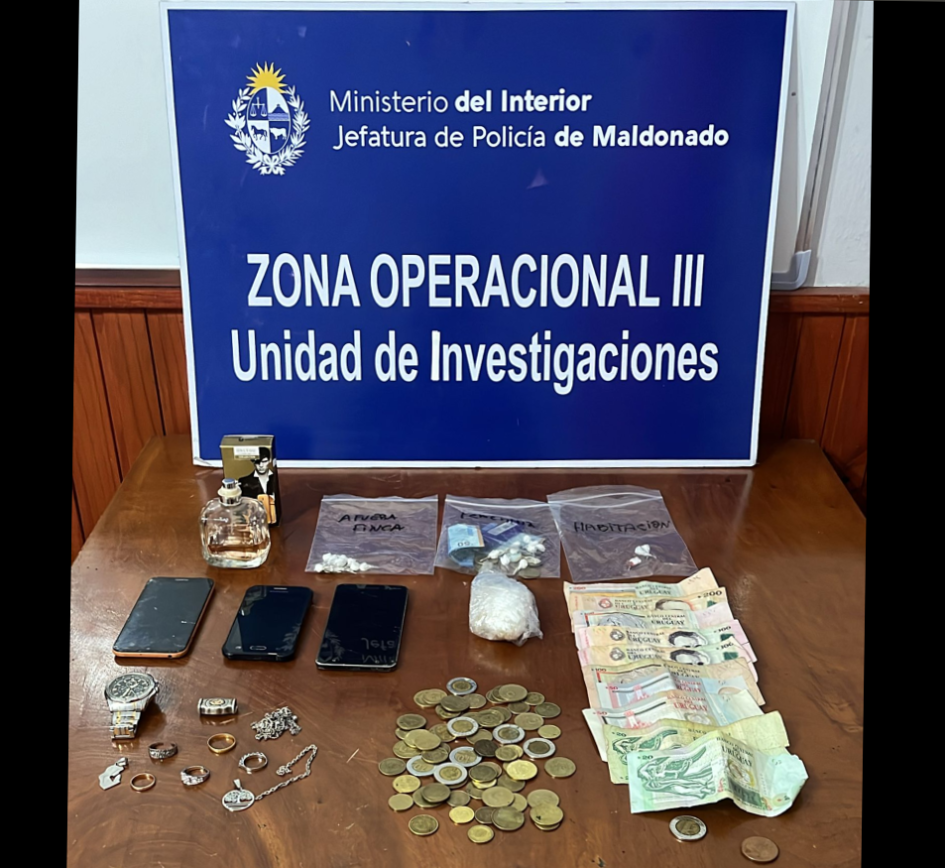 Efectos incautados Efectos incautados