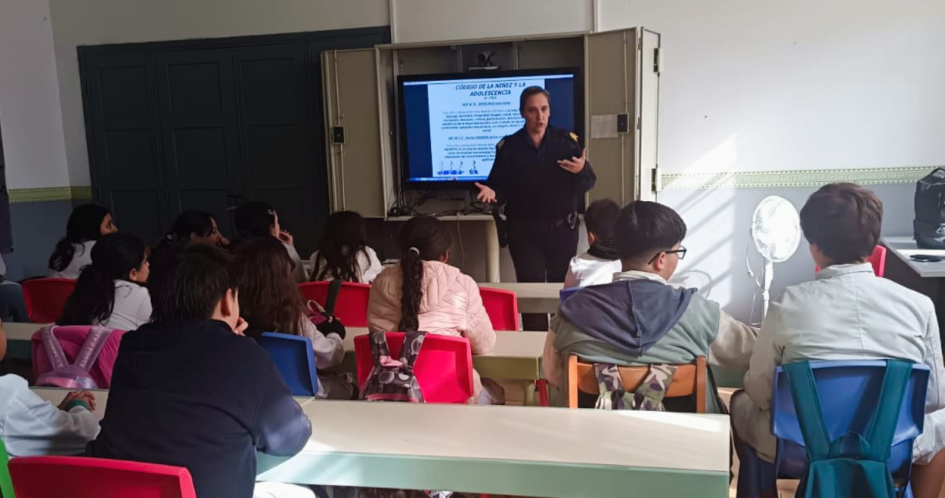 Charla PCOP en Escuela 1 Maldonado