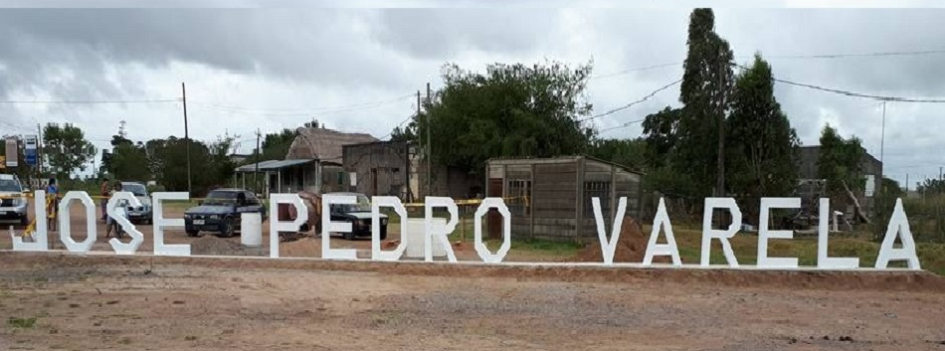 Cartel de la Ciudad de José Pedro Varela 