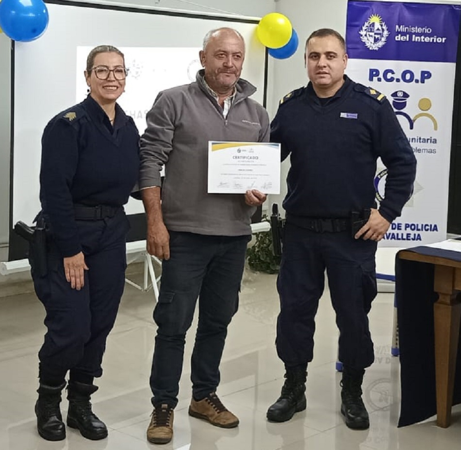 Certificado en Seguridad Ciudadana de José Pedro Varela