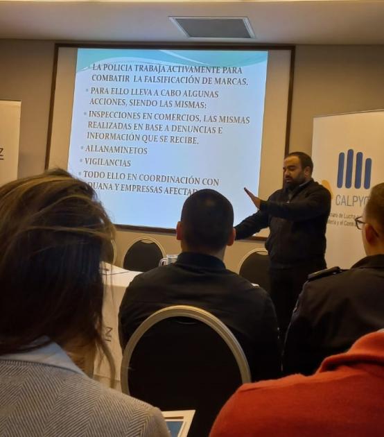 Exposición del Sub Crio. Arrupe. Charla por parte de Jefatura de Rivera.
