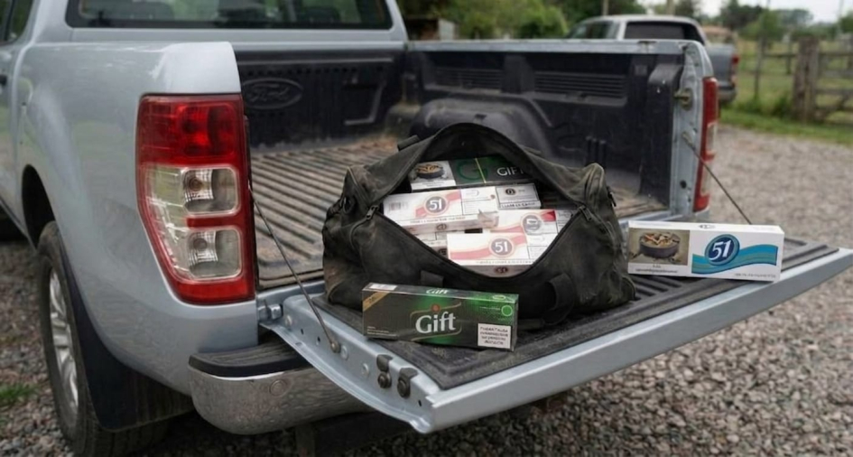 Incautación de cigarrillos en infracción aduanera Mercadería incautada de contrabando