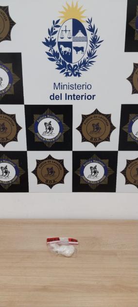 Clorhidrato de Cocaína incautada en barrio Peñarol Clorhidrato de Cocaína incautada en barrio Peñarol