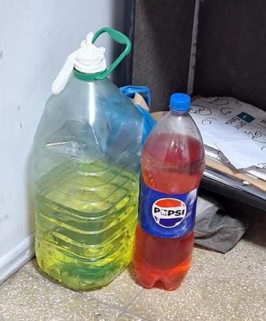 Combustible robado incautado Combustible robado incautado