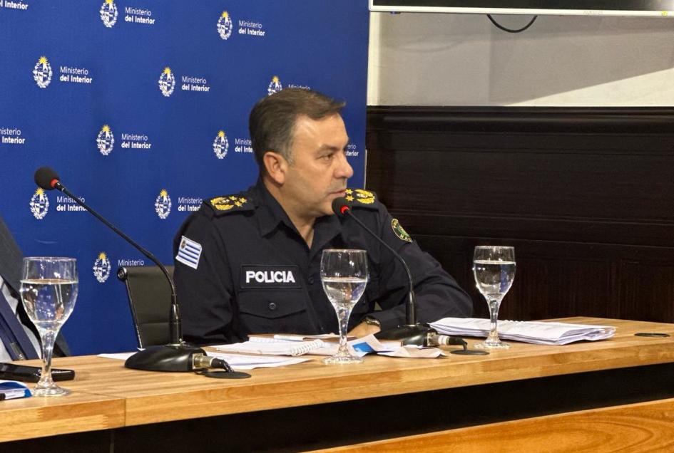 Conferencia de prensa Ministerio del Interior, AUF, AUDAF
