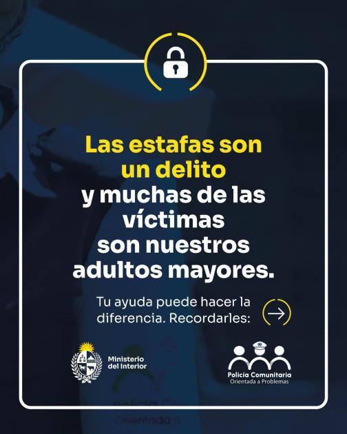 Las estafas son un delito Las estafas son un delito