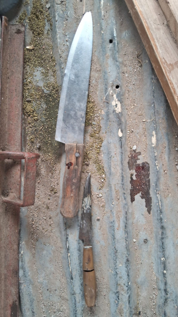 Cuchillos intervenidos por Seccional 2da