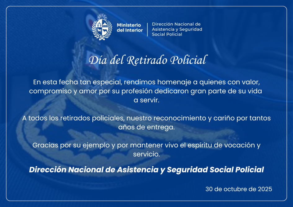 Día del Retirado Policial
