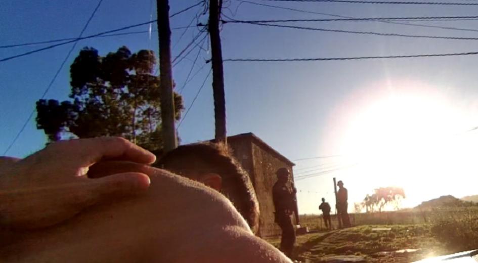 Detenido en allanamiento Detenido en allanamiento