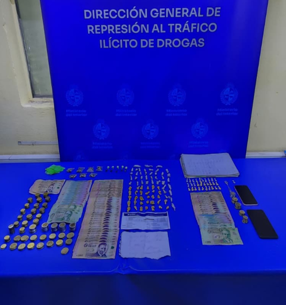 fotos objetos incautados en los allanamientos