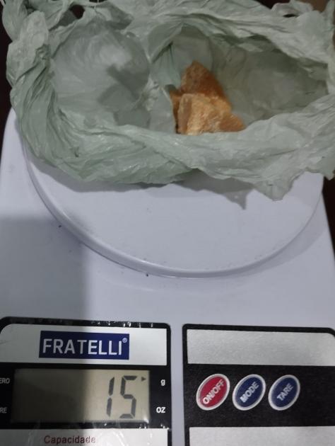 Pesaje de sustancia incautada. Pesaje de sustancia incautada.